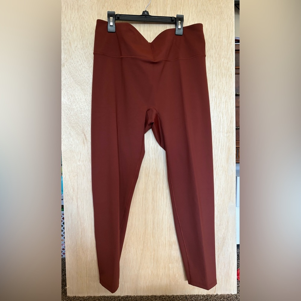 CALIA by Carrie Underwood Rust High-Rise Leggings